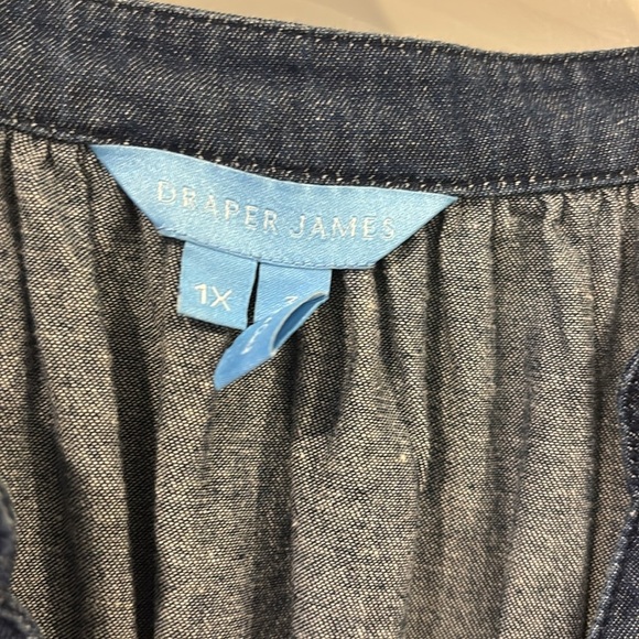 Draper James 3/4 Sleeve Blouse 1X - Picture 3 of 6